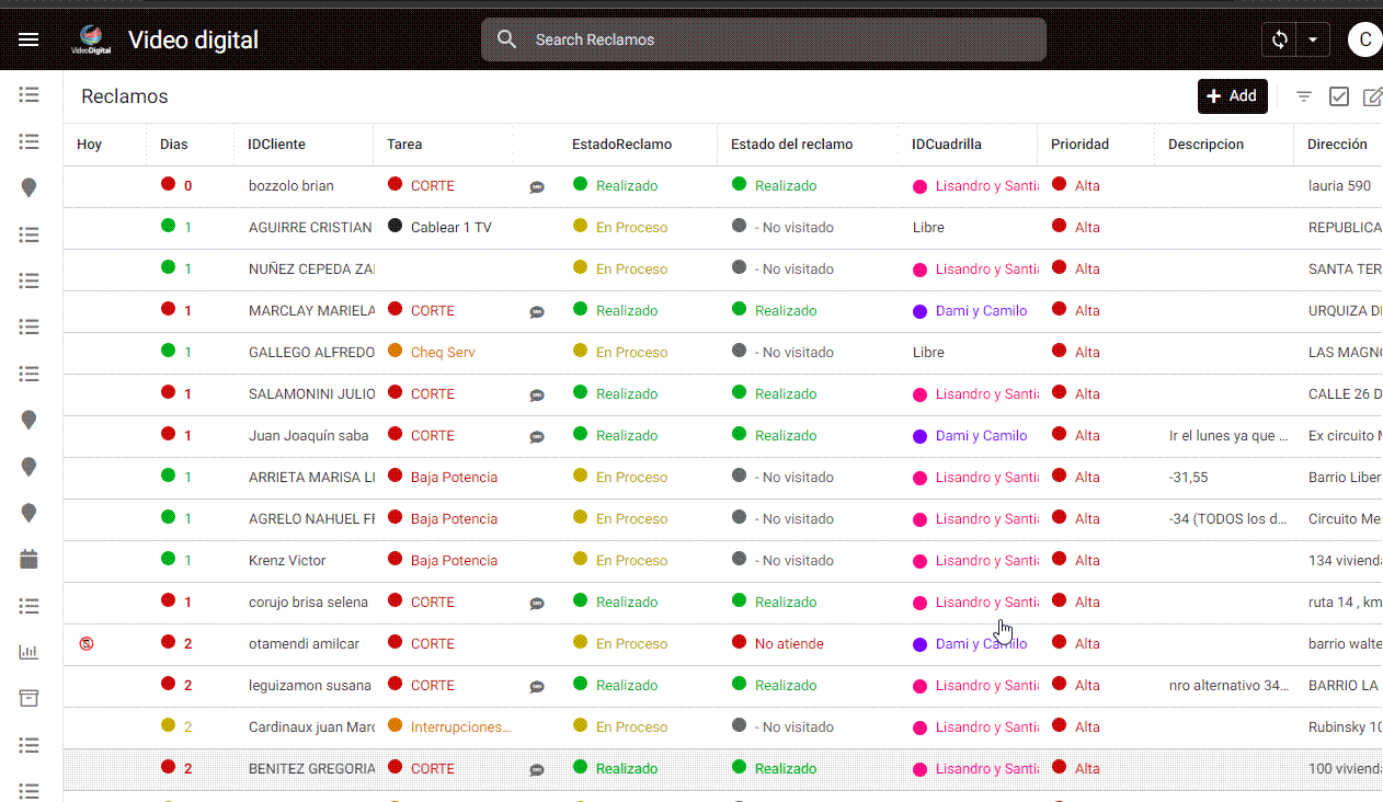 Reclamos App